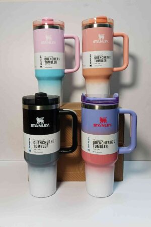 Stanley Quencher H2.0 Tumbler 1.18L/40oz- Gradient Brushstrokes Print