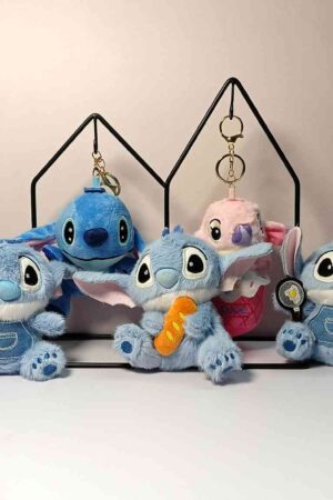 Stitch Plush Keychain Bag Charm