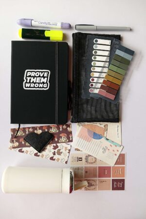 Black Stationery Set