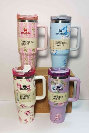 Stanley Quencher H2.0 Tumbler 1.18L/40oz- Floral Print
