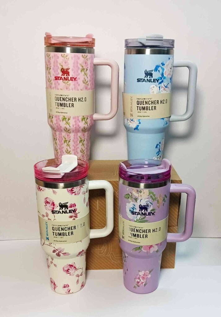 Stanley Quencher H2.0 Tumbler 1.18L/40oz- Floral Print