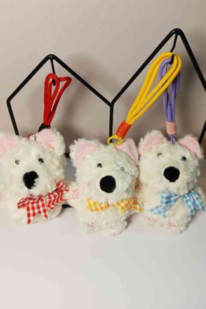 Fur Dog Plush Bag Charm