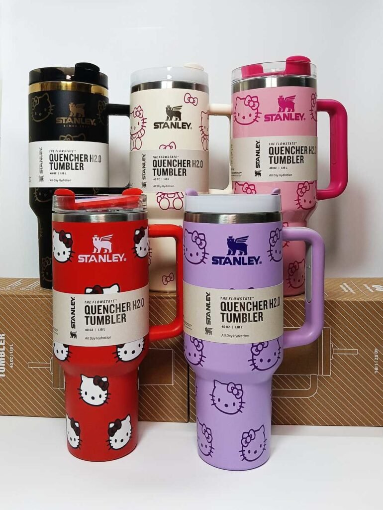Stanley Quencher H2.0 Tumbler 1.18L/40oz-HelloKitty