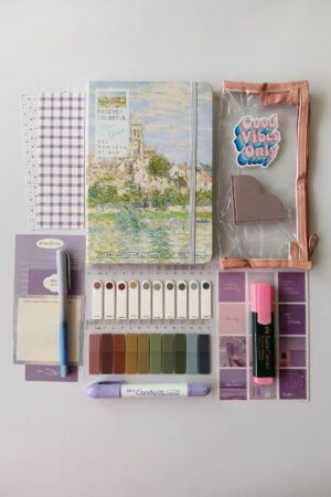 Lavender Sky Stationery Set
