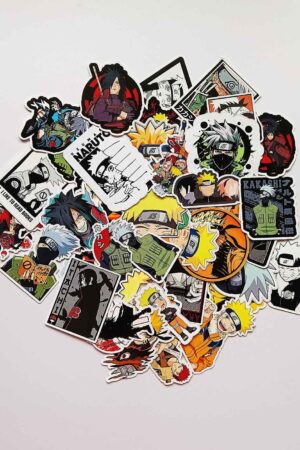 Naruto Die Cut Stickers 47 pieces