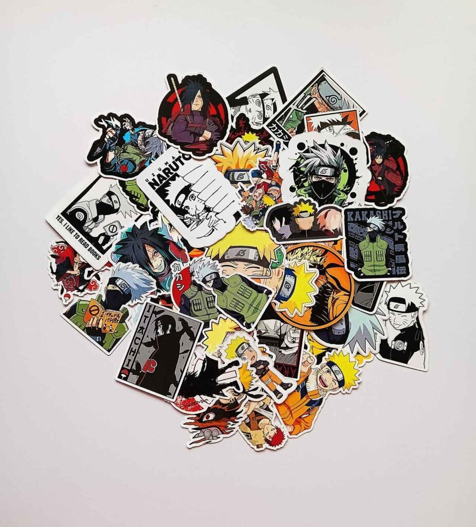 Naruto Stickers 47 pieces Die Cut