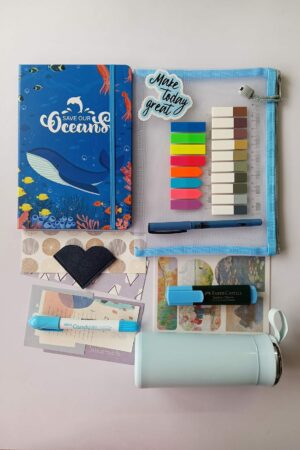 Blue Whale Stationery Set