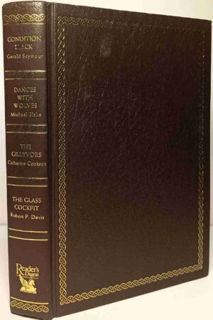 Readers Digest Condensed Books- Condition Black, Dances with Wolves, The Gillyvors, The Glass Cockpit (Hardcover)