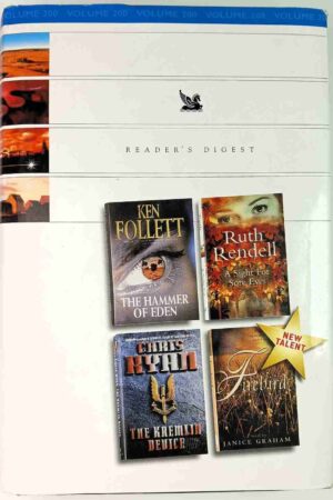 Reader's Digest Condensed Books 1998- The Hammer of Eden; A Sight for Sore Eyes; The Kremlin Device; Firebird (Hardcover)