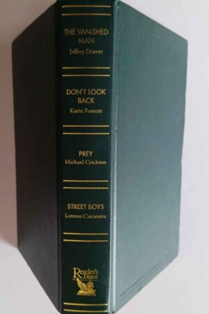 Reader's Digest Condensed Books- The Vanished Man; Don't Look Back; Prey; Street Boys(Hardcover)