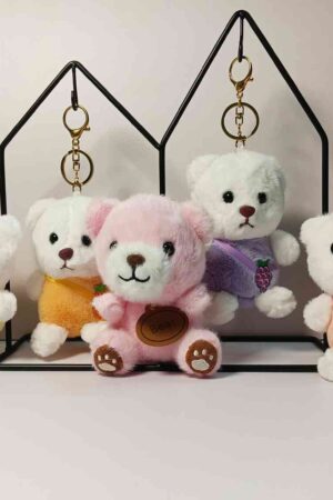 Teddy Bear Plush Keychains Bag Charms