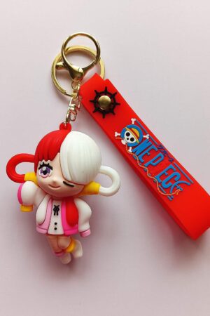 Uta One Piece 3D Silicon Keychain Bag charms