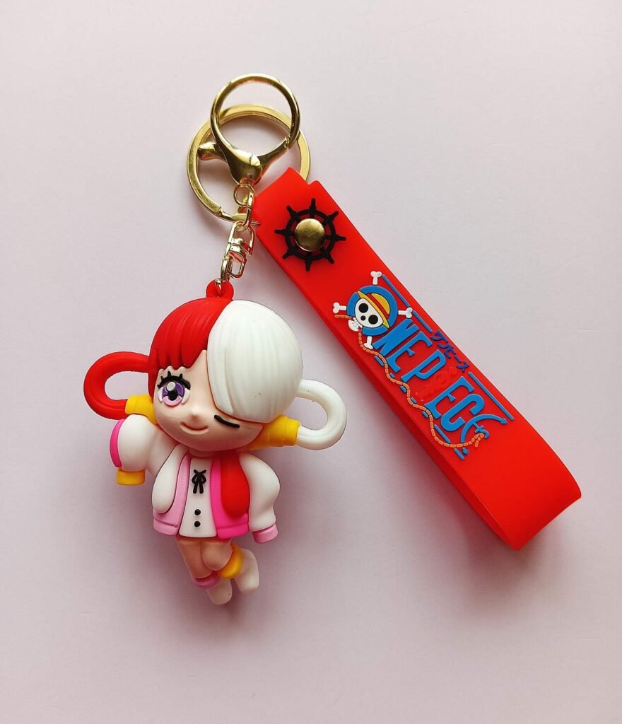 Uta One Piece 3D Silicon Keychain Bag charms