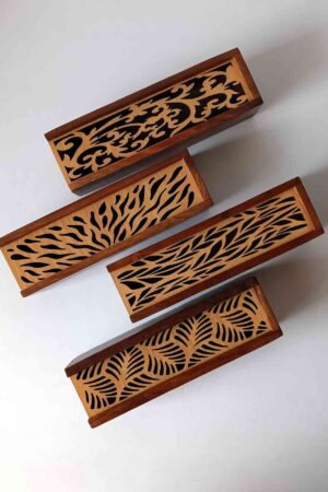 Handcrafted Wooden Pencil Box